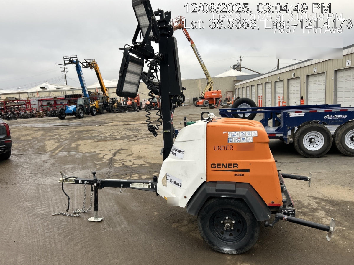 2023 Generac MLT2 Diesel, Flex Switch 120V Input, Powerzone Controller, (4) 320W LED Lights, 4kW Generator, 39.9 Gal Fuel Tank, 2" Ball, T3