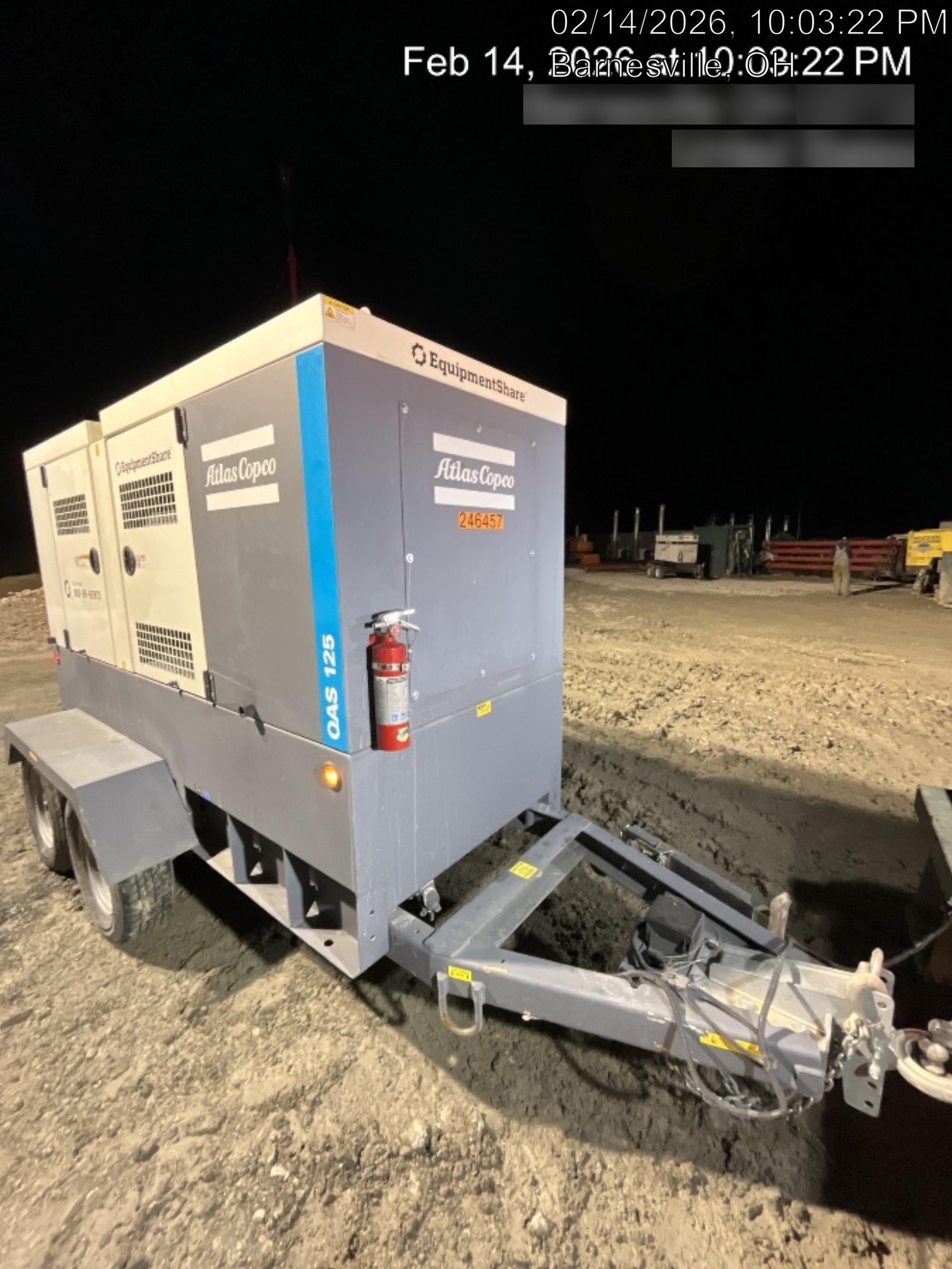 2022 ATLAS COPCO QAS 125