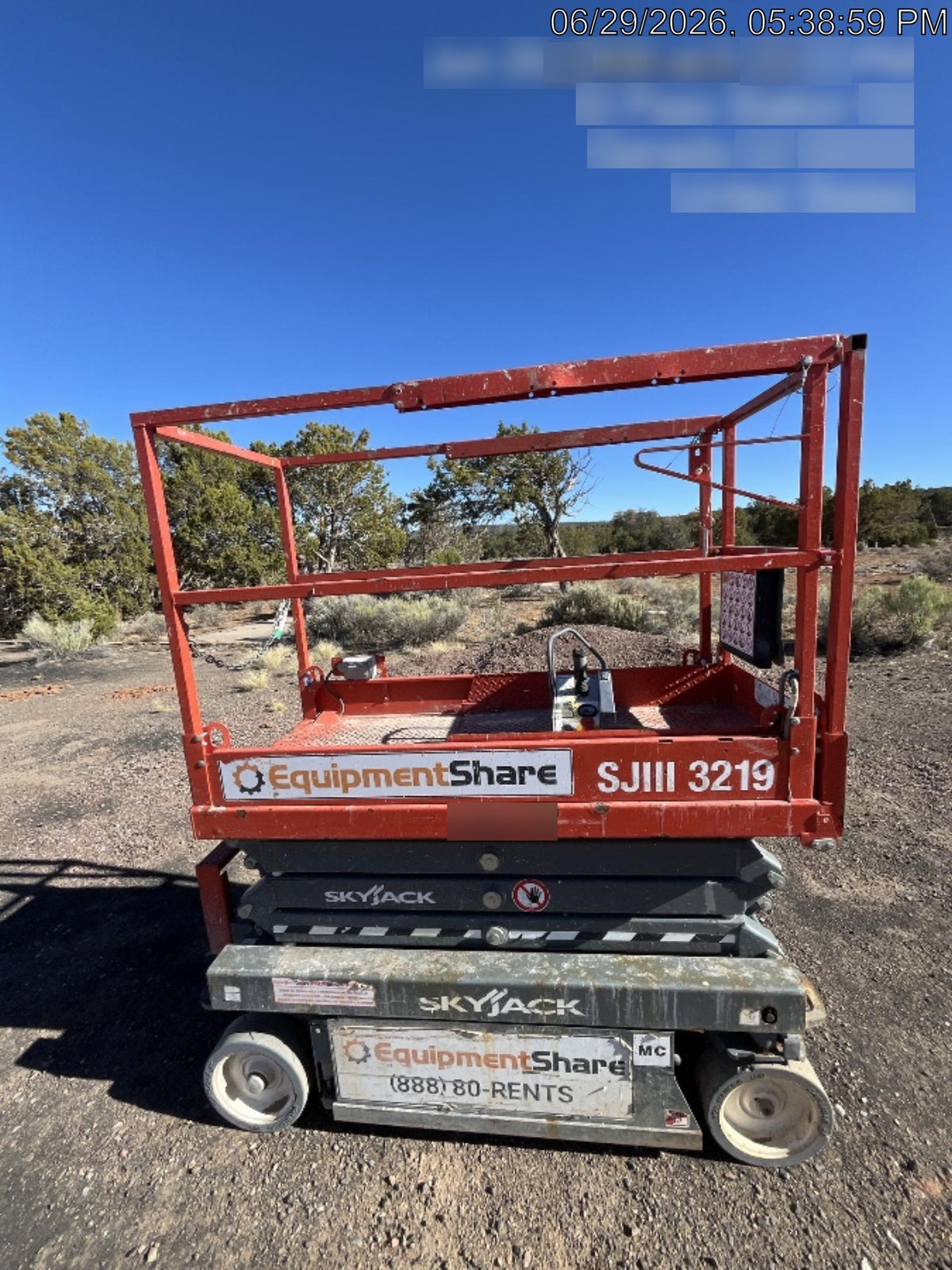 2018 SKYJACK SJIII-3219