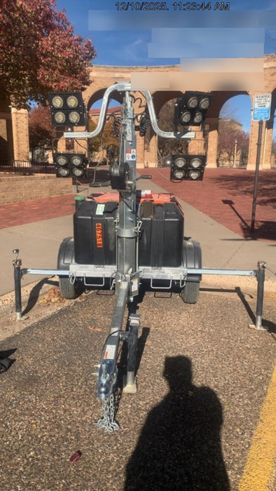 2024 Wanco WLTT-4MM4K Diesel, Deep Sea Controller, Shore Power Plug, Auto Start, (4) 350W LED Floodlights, 4kW Generator, 60 Gal Fuel Tank, 2" Ball, T3