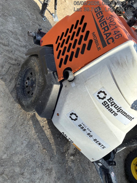 2024 Generac MLT2 Diesel, Flex Switch 120V Input, Powerzone Controller, 
(4) 320W LED Lights, 4kW Generator, 39.9 Gal Fuel Tank, 2" Ball, T3