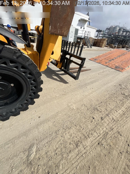 2020 JCB 510-56 Cab/Heat/Air, Solid Tires, Work Lights, Beacon, Aux Hydraulics, Back up Alarm, Lifting Eye, ES Decals