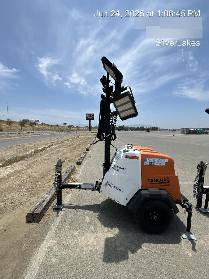 2023 Generac MLT2 Diesel, Flex Switch 120V Input, Powerzone Controller, (4) 320W LED Lights, 4kW Generator, 39.9 Gal Fuel Tank, 2" Ball, T3