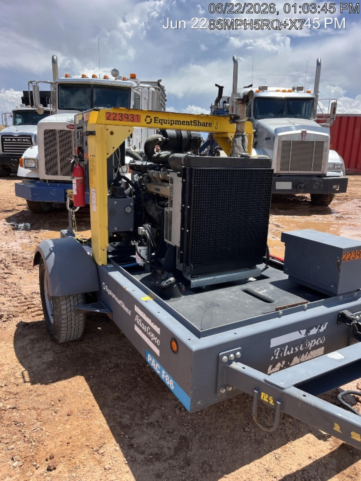 2022 ATLAS COPCO PAC F66 KD