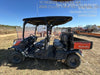 2022 Kubota RTV-X1140W-H Plastic Canopy, Windshield Acrylic Clear, LED Strobe Light, Wire Harness Kit, Back up Alarm