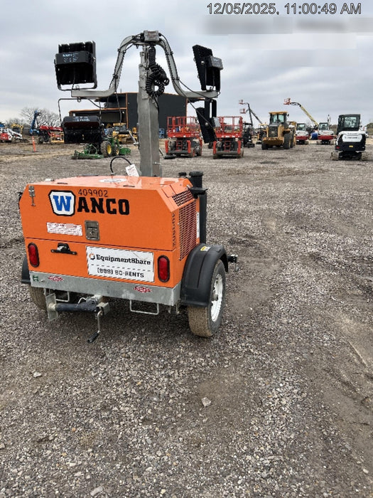 2024 Wanco WLTT-4MM4K Diesel, Deep Sea Controller, Shore Power Plug, Auto Start, (4) 350W LED Floodlights, 4kW Generator, 60 Gal Fuel Tank, 2" Ball, T3