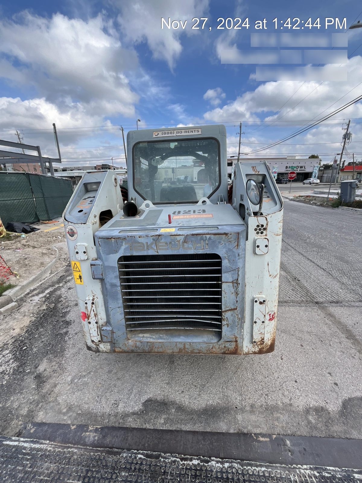 2018 TAKEUCHI TL8