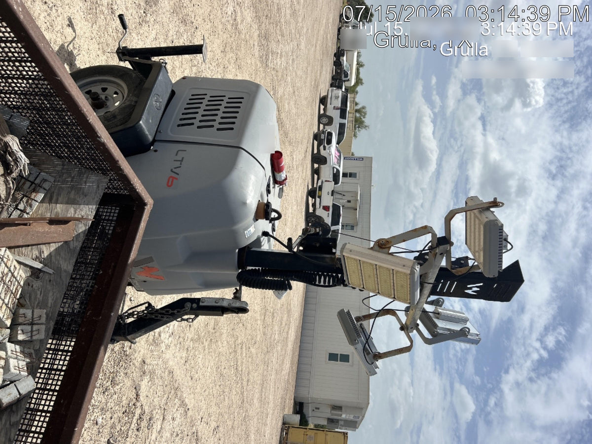 2019 Wacker Neuson LTV6K-LED LTV6K Light Tower, LED 300W, Telematics EQ SH Kubota