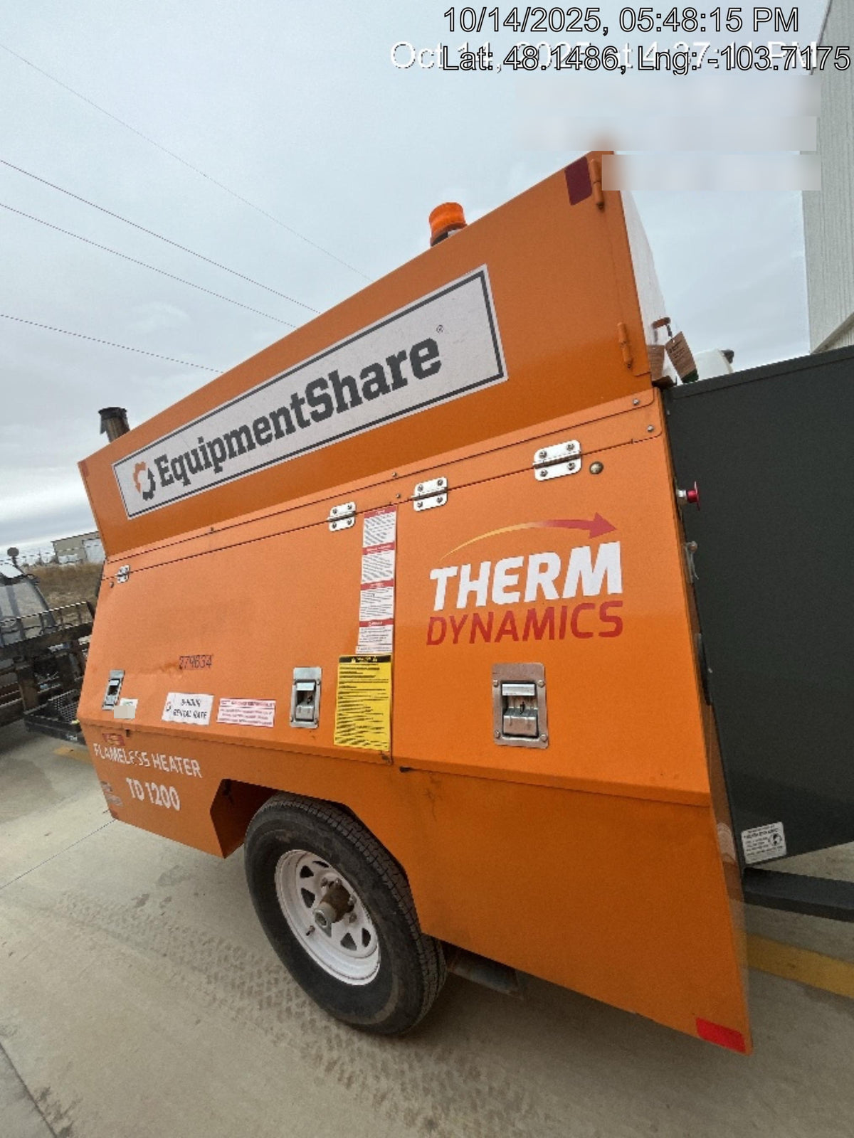 2022 THERM DYNAMICS TD1200
