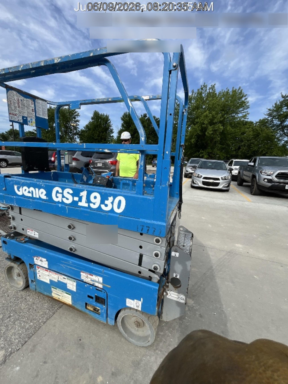 2018 Genie GS-1930 Genie GS-1930 w/Fixed Rail, Chain Entry