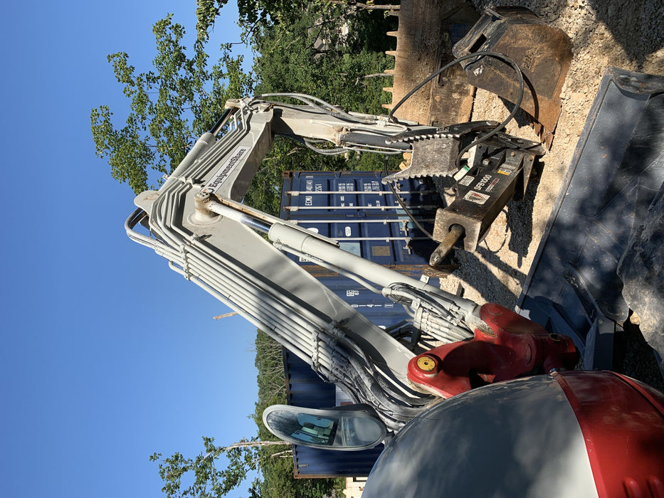 2019 Takeuchi TB290 Takeuchi TB290 Cab/Heat/AC w/Rubber Tracks, Auxiliary Hydraulics, Dozer Blade, Manual QC, 18/24/36" Buckets, Hydraulic Thumb Installed