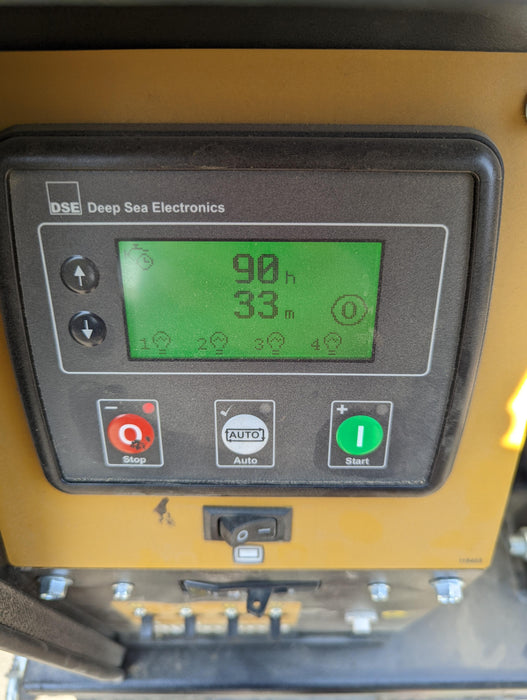 2022 Allmand NLV3GR (4) LED Light Fixture 350W, 23' Vertical Mast, 3kW Prime, Towable, Deep Sea L401, Leveling Jacks, Yanmar T4F 5.8hp