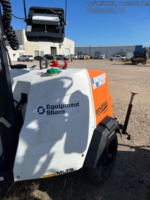 2024 Generac MLT2 Diesel, Flex Switch 120V Input, Powerzone Controller, 
(4) 320W LED Lights, 4kW Generator, 39.9 Gal Fuel Tank, 2" Ball, T3