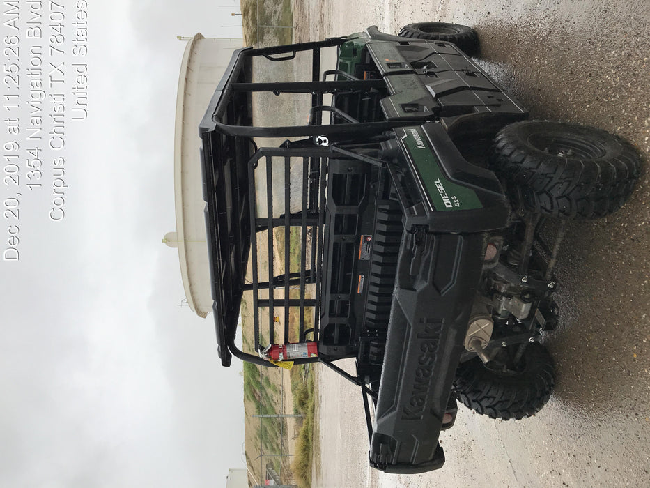 2019 Kawasaki Mule PRO-DXT Standard Options, Backup Alarm, Beacon, Plastic Hard Top, Poly Windshield, Horn Kit