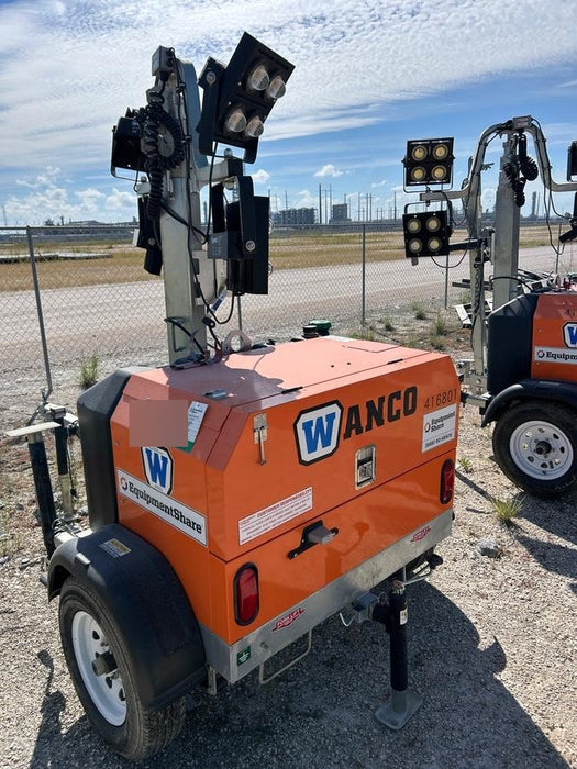 2024 Wanco WLTT-4MM4K Diesel, Deep Sea Controller, Shore Power Plug, Auto Start, (4) 350W LED Floodlights, 4kW Generator, 60 Gal Fuel Tank, 2" Ball, T3