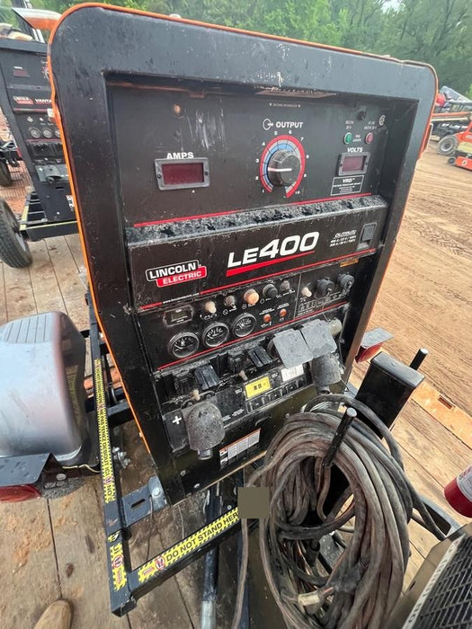 2022 Lincoln Electric LE400 Kubota V1505, Trlr, Cable Rack, Light Kit, ES Decals, T3
