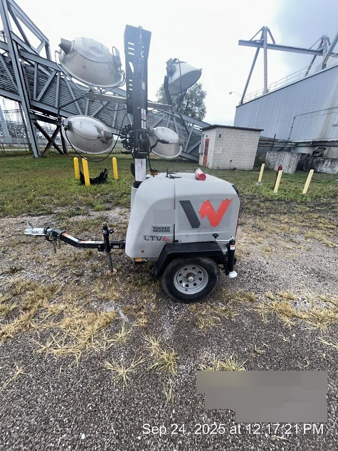 2018 Wacker Neuson LTV6L-MH Wacker Neuson LTV6L Mobile Light Tower w/Fuel Level Sensor Installed