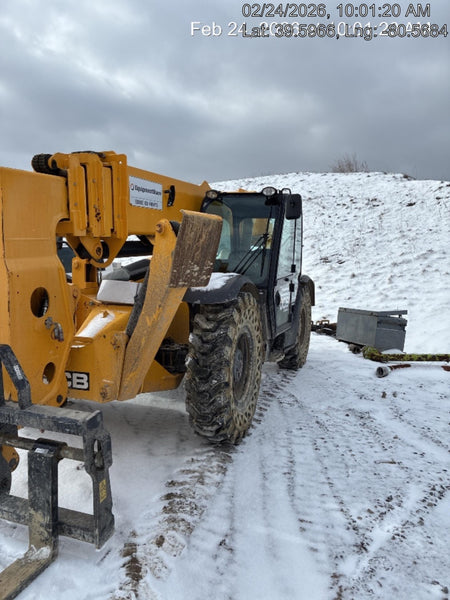 2020 JCB 512-56 Cab/Heat/Air, 109Hp, Solid Tires, Work Lights, Beacon, Aux Hydraulics, Back up Alarm, Lifting Eye, ES Decals