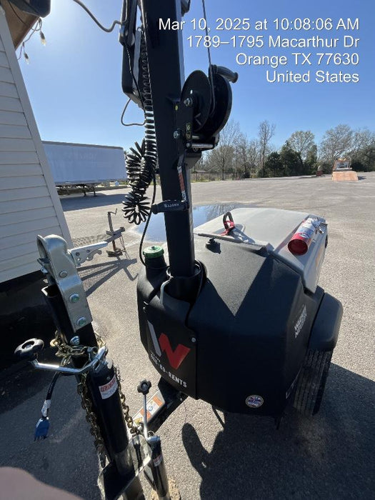 2024 Wacker Neuson LTT4 Diesel, Kohler KDW702, Deep Sea Controller, Auto Start, LED 320W, Bypass Outlet, T3