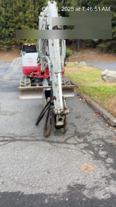 2019 Takeuchi TB260 Canopy, Standard Blade, Auxiliary hydraulics Manual QC, Hydraulic thumb, 12" ,18", 24" Bucket