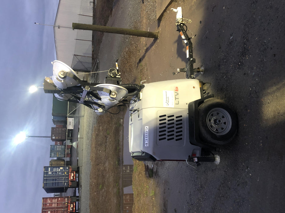 2019 Wacker Neuson LTV6L-MH Wacker Neuson LTV6L Mobile Light Tower w/Fuel Level Sensor Installed