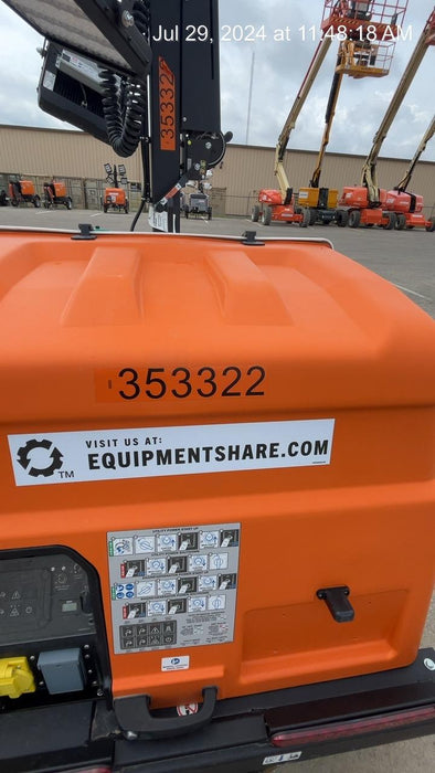 2023 Generac MLT2 Diesel, Flex Switch 120V Input, Powerzone Controller, (4) 320W LED Lights, 4kW Generator, 39.9 Gal Fuel Tank, 2" Ball, T3