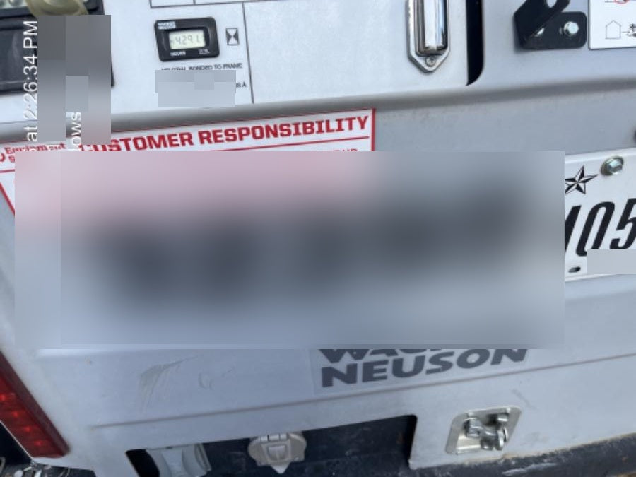 2019 Wacker Neuson LTV6L-MH Standard Options, ES Track Hardware, Fuel Level Sensor