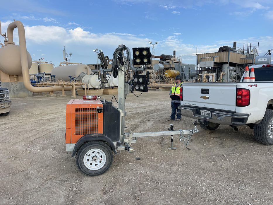 2024 Wanco WLTT-4MM4K Diesel, Deep Sea Controller, Shore Power Plug, Auto Start, (4) 350W LED Floodlights, 4kW Generator, 60 Gal Fuel Tank, 2" Ball, T3