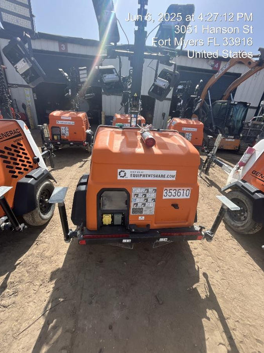 2023 Generac MLT2 Diesel, Flex Switch 120V Input, Powerzone Controller, 
(4) 320W LED Lights, 4kW Generator, 39.9 Gal Fuel Tank, 2" Ball, T3