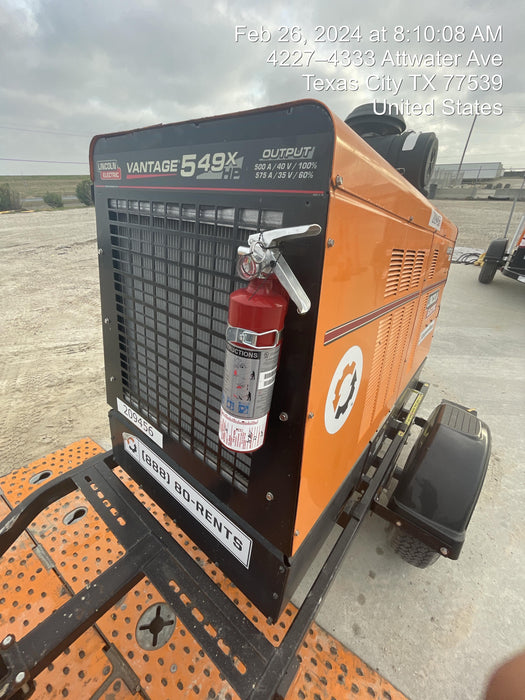 2022 Lincoln Electric Vantage 549X VANTAGE 549X READY-PAK 3