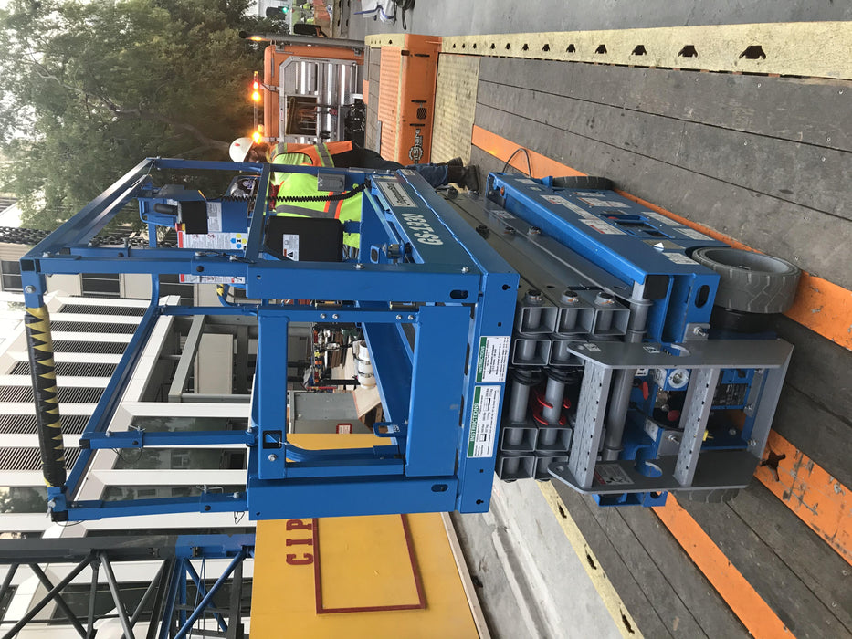 2020 Genie GS-1930 Solid Non Marking Tires, Beacon, Folding rails with half height swing gate, 800W Inverter