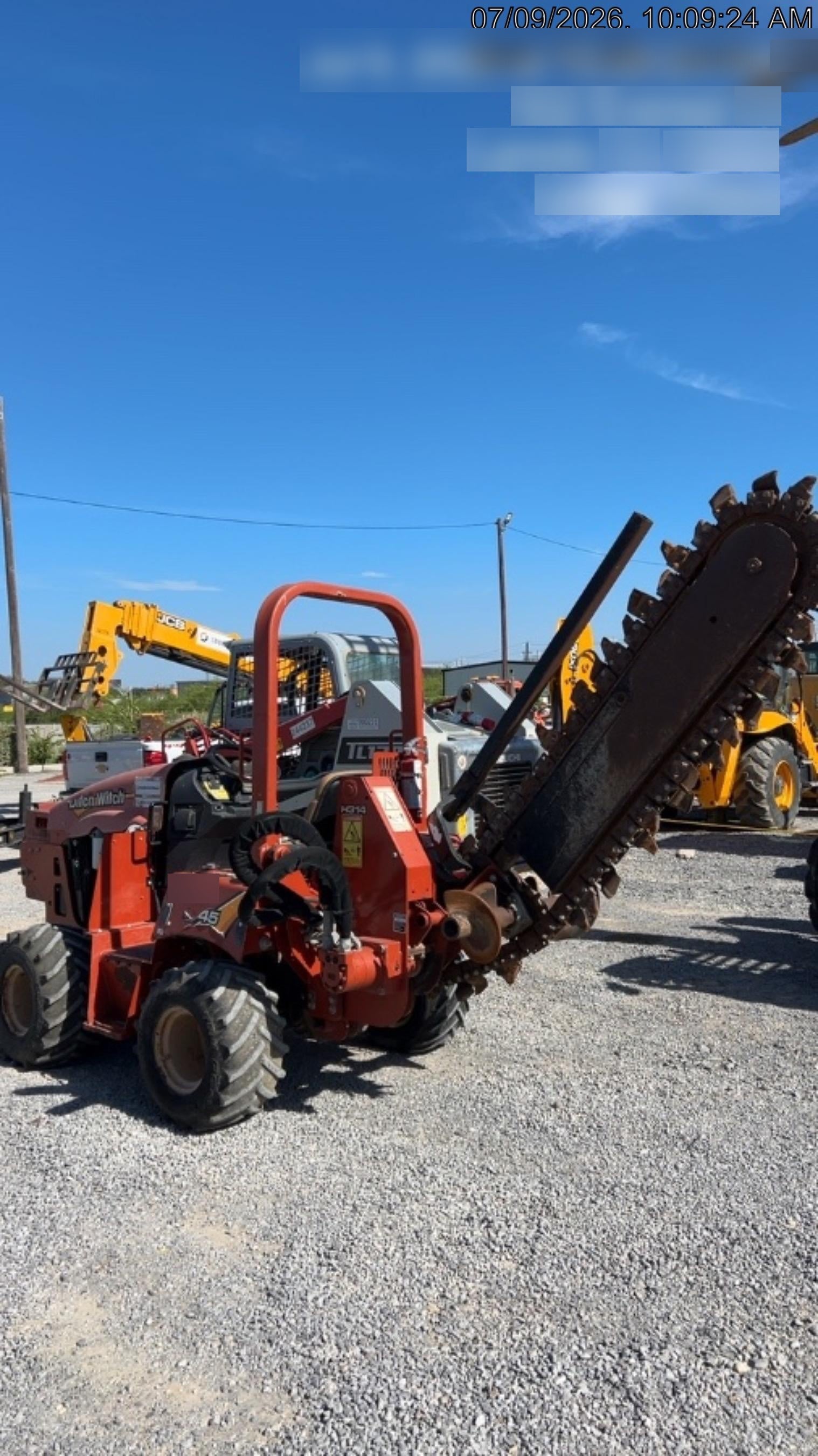 2019 DITCH WITCH RT45A