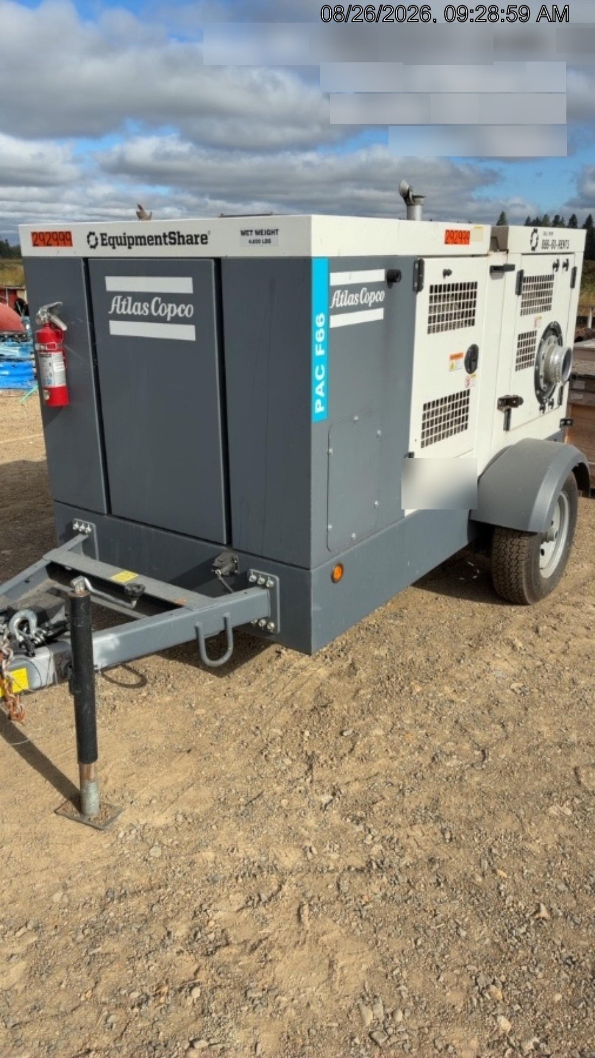 2023 ATLAS COPCO PAC F66 KD-S