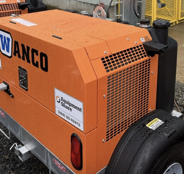 2024 Wanco WLTT-4MM4K Diesel, Deep Sea Controller, Shore Power Plug, Auto Start, (4) 350W LED Floodlights, 4kW Generator, 60 Gal Fuel Tank, 2" Ball, T3