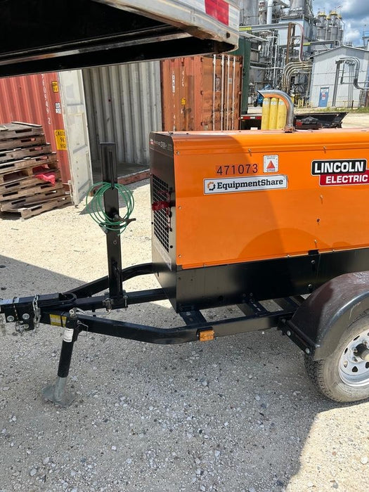 2024 Lincoln Electric Vantage 322 Welder Ready-Pak 3, Two wheel trailer, Fender and Light kit, Cable Rack, Orange