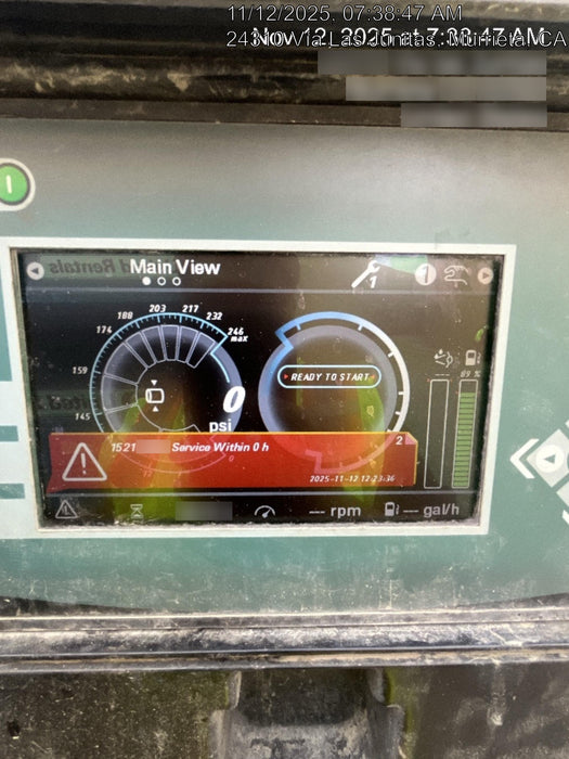 2021 ATLAS COPCO XAS 1800