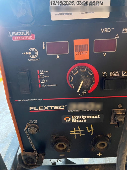 2022 LINCOLN ELECTRIC FLEXTEC 350X