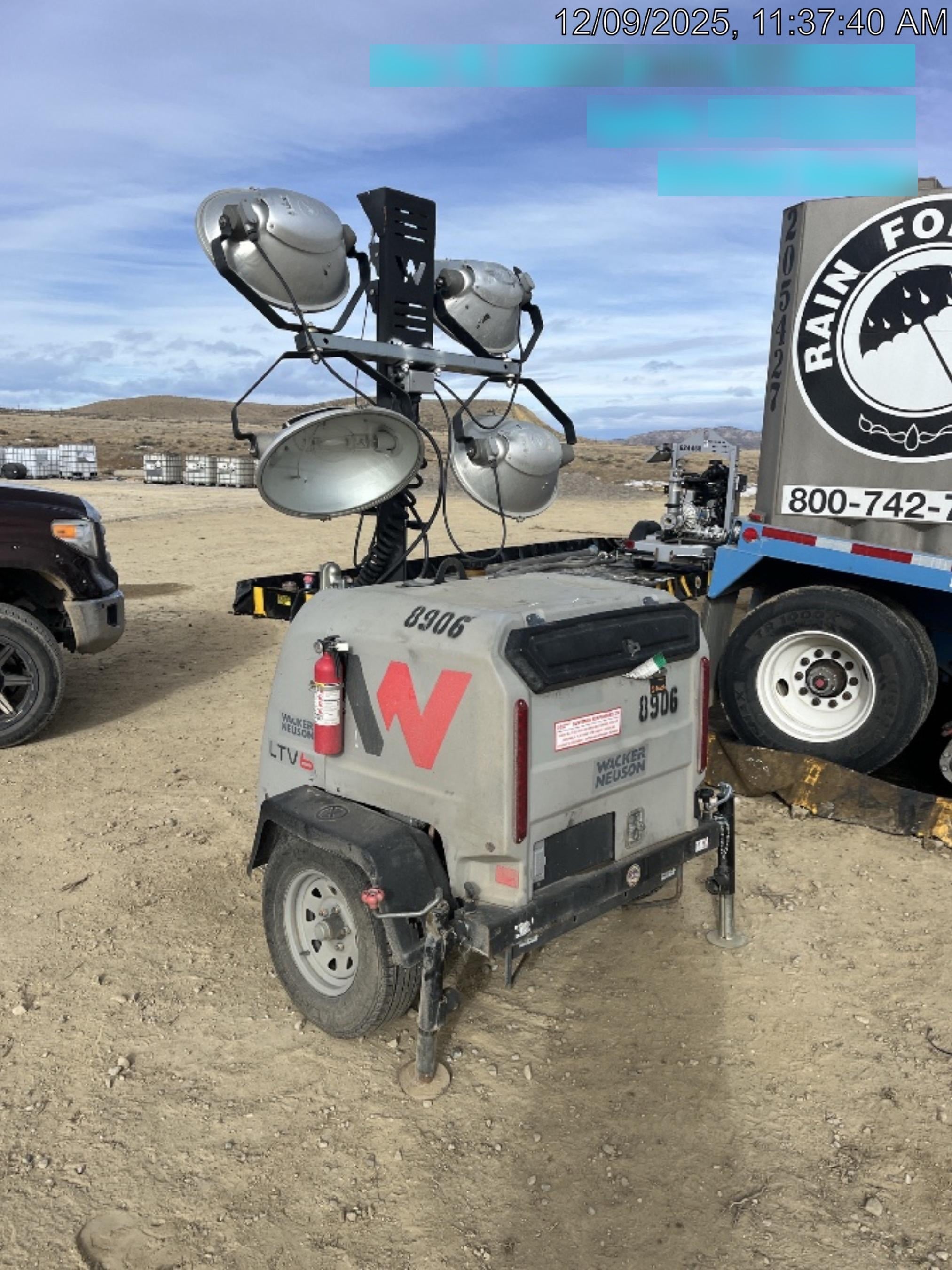 2018 Wacker Neuson LTV6L-MH Wacker Neuson LTV6L Towable Light Tower