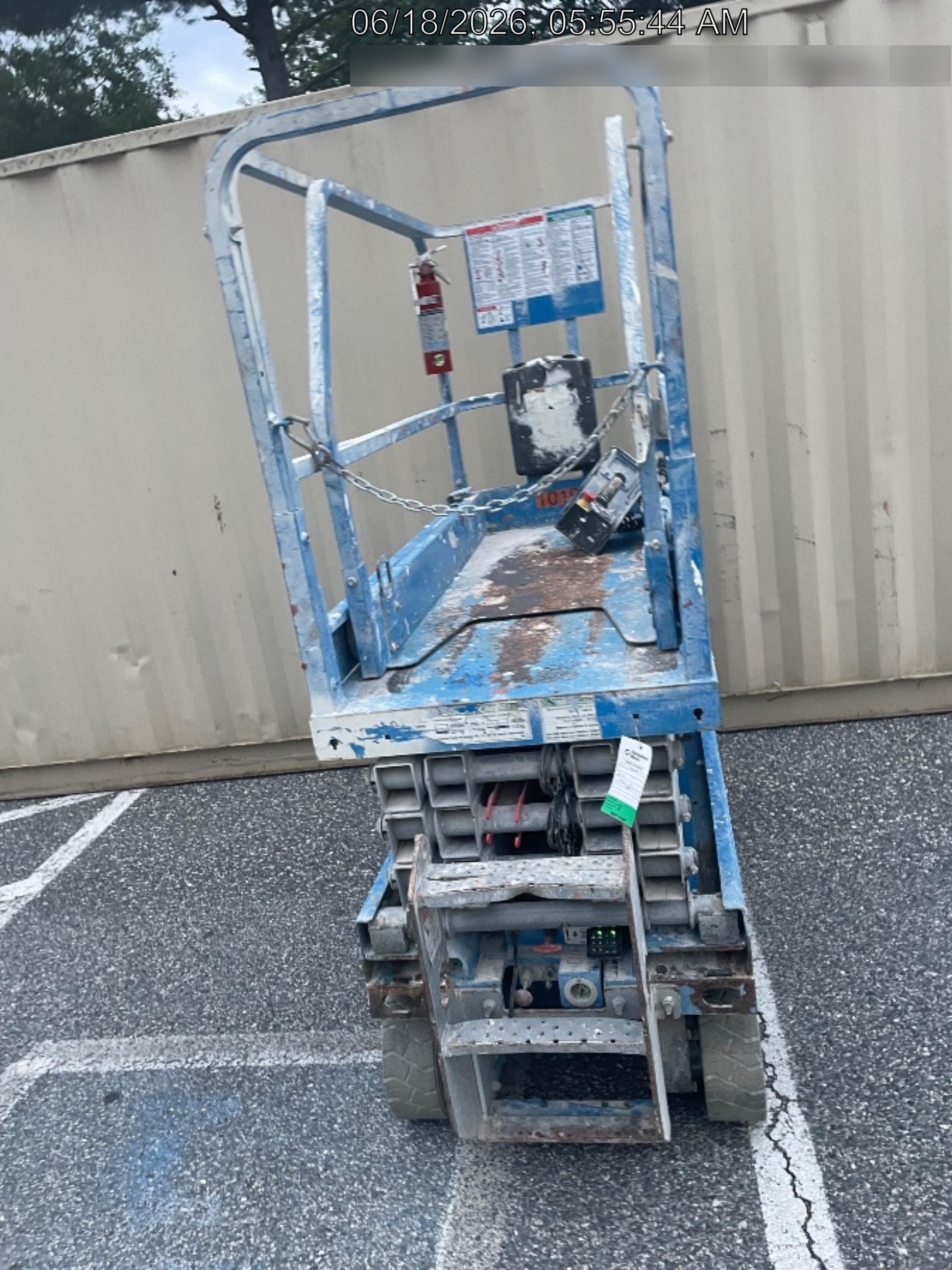 2020 Genie GS-1930 Fixed rails with chain entry gate - Pre A92.20