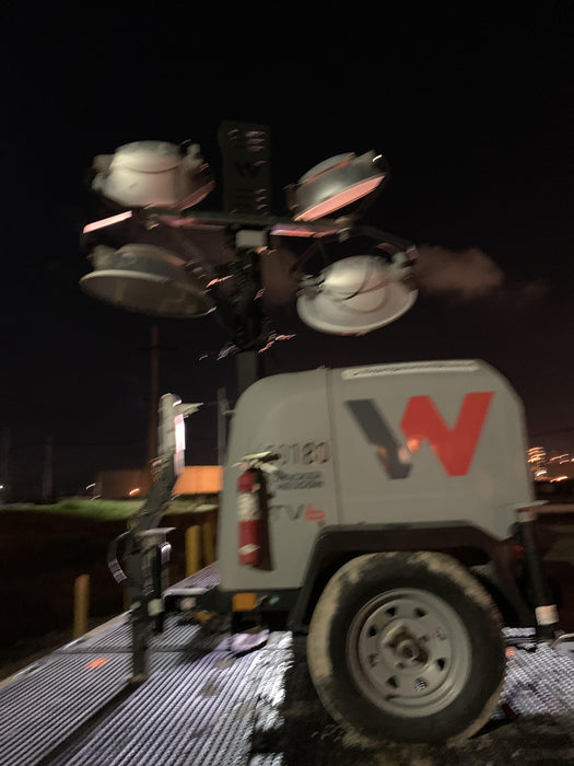 2019 Wacker Neuson LTV6L-MH Mobile Light Tower w/Fuel Level Sensor Installed