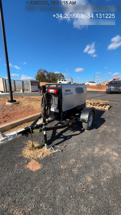 2024 Lincoln Electric LE400 Kubota V1505, Trlr, Cable Rack, Light Kit, ES Decals, T3