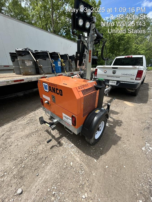 2024 Wanco WLTT-4MM4K Diesel, Deep Sea Controller, Shore Power Plug, Auto Start, (4) 350W LED Floodlights, 4kW Generator, 60 Gal Fuel Tank, 2" Ball, T3
