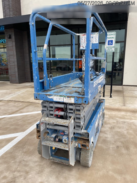 2019 Genie GS-1930 Fixed Rails with Chain Entry