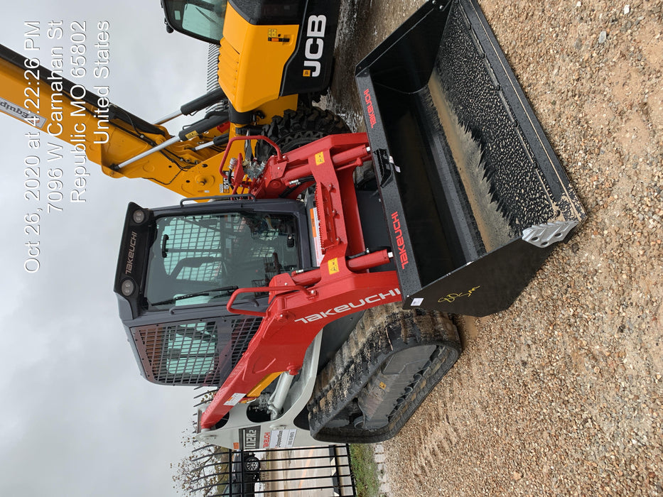 2020 Takeuchi TL12R2-CRR Cab/Heat/Air, Hydraulic QC, Ride Control