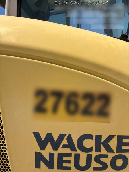 Wacker Neuson ET90 Enclosed Cab, Hybrid Tracks, Long Dipperstick, Bucket