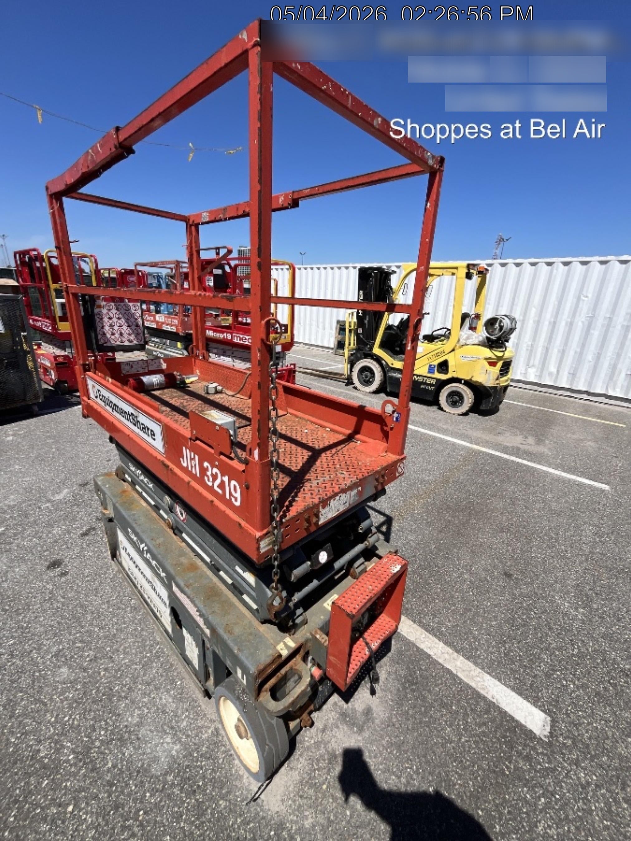 2019 Skyjack SJIII-3219 Standard w/Trojan Batteries