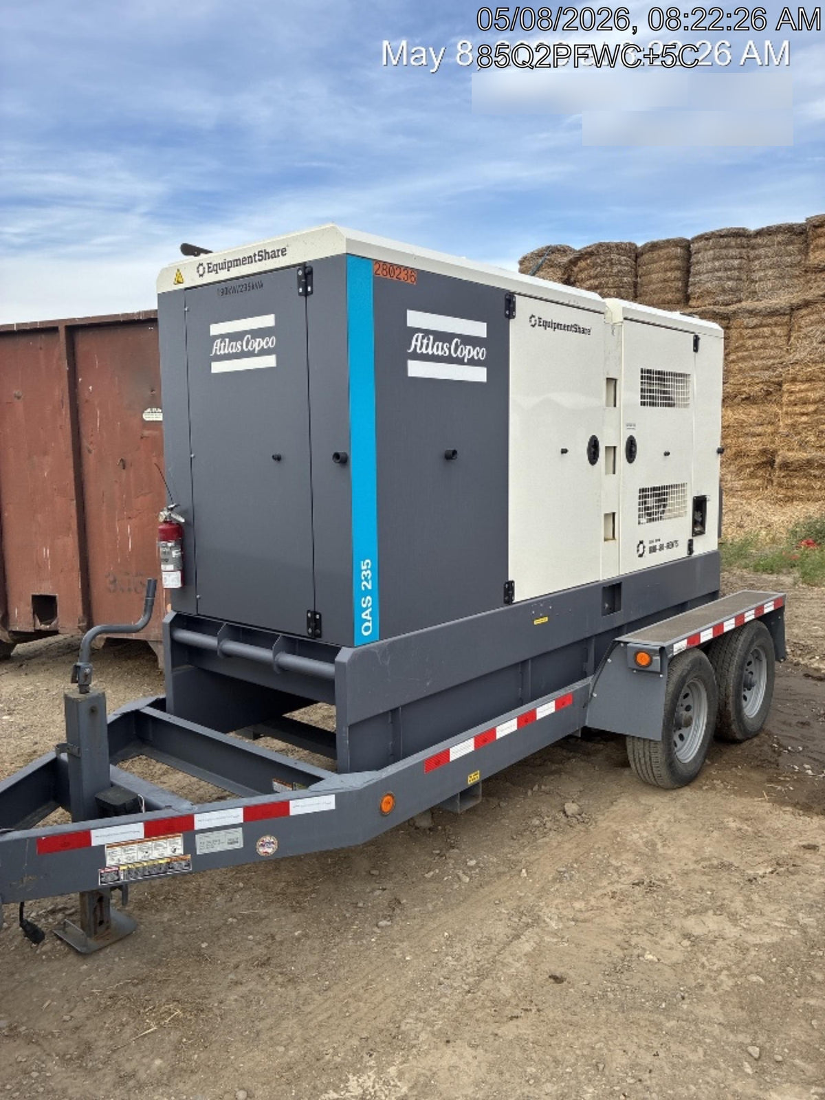 2022 ATLAS COPCO QAS 235