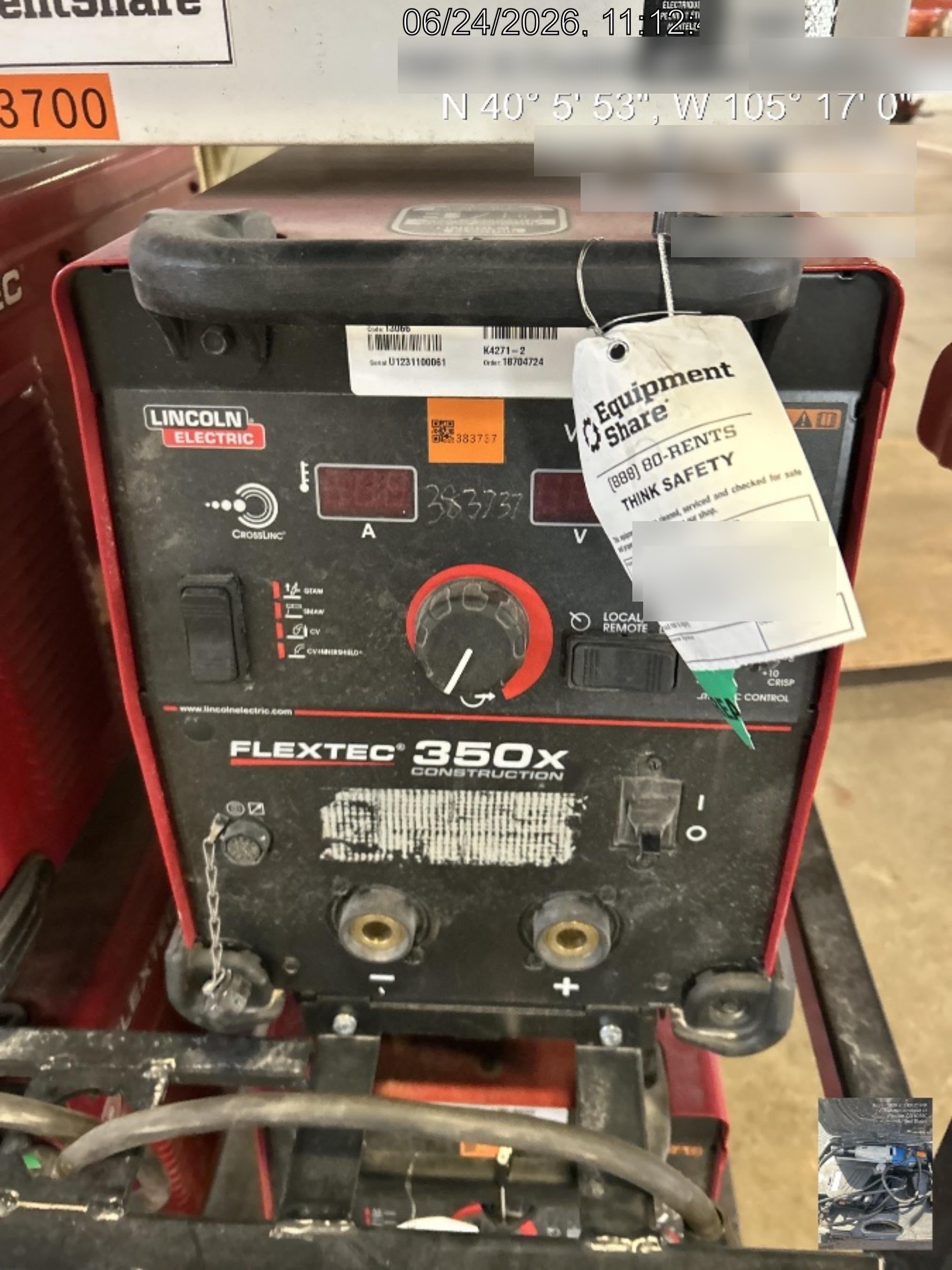 2024 LINCOLN ELECTRIC FLEXTEC 350X