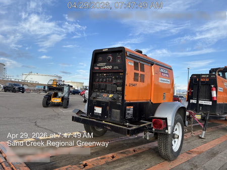 2022 Lincoln Electric LE400 Kubota V1505, Trlr, Cable Rack, Light Kit, ES Decals, T3