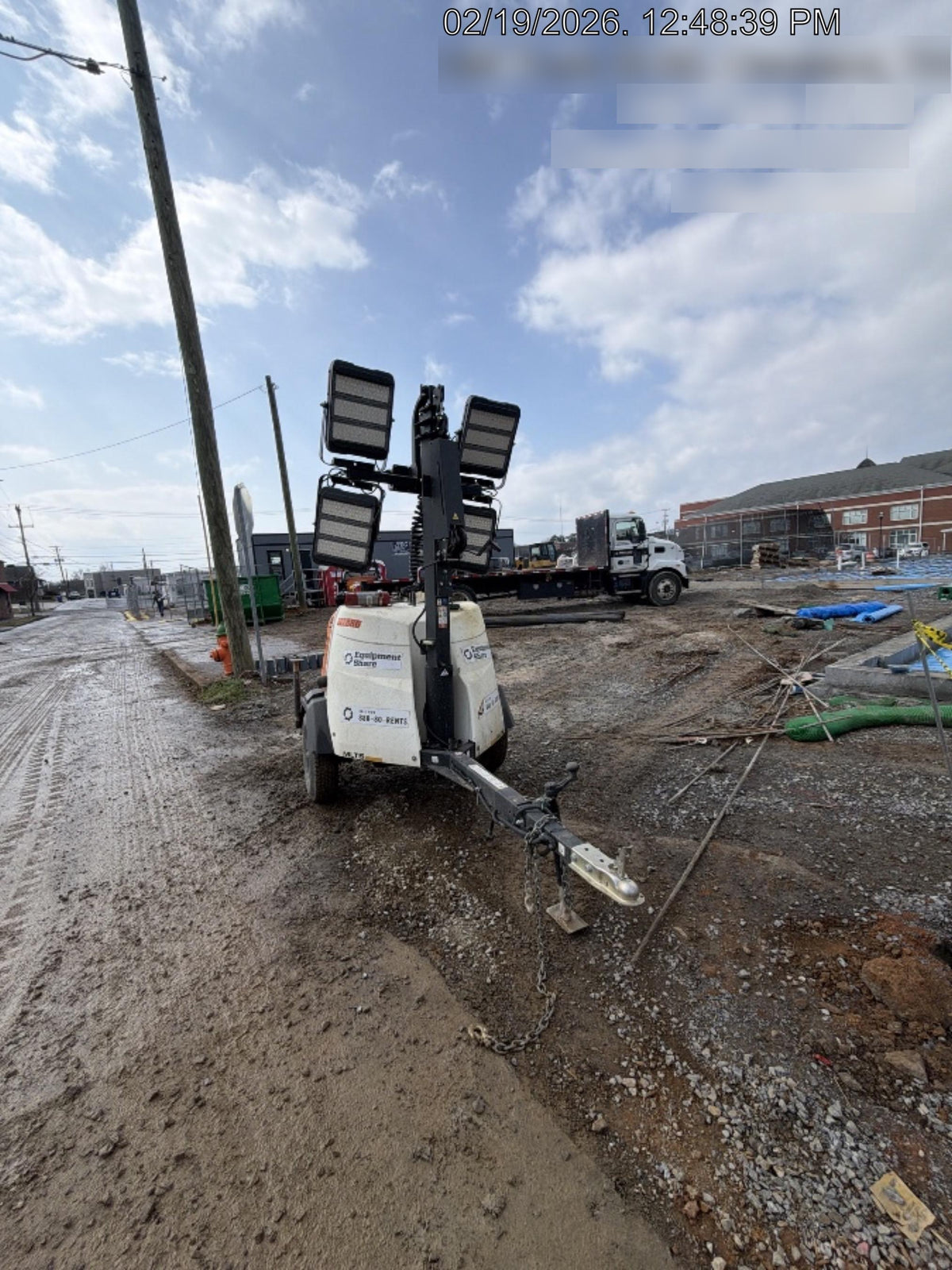 2023 Generac MLT2 Diesel, Flex Switch 120V Input, Powerzone Controller, 
(4) 320W LED Lights, 4kW Generator, 39.9 Gal Fuel Tank, 2" Ball, T3
